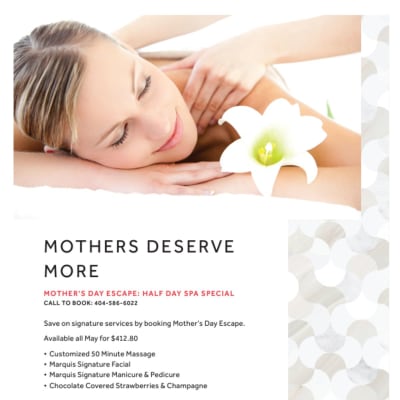 Mother's Day Spa Special