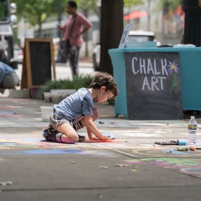 Sunday Funday: Chalk the Block!
