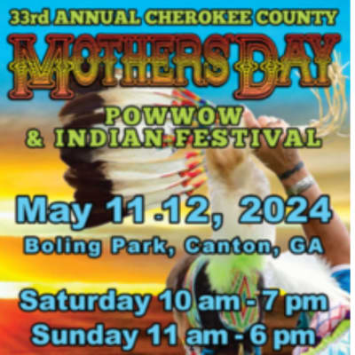 The 33rd Annual Cherokee County Indian Festival