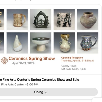 Callanwolde Fine Arts Center: Ceramics Show & Sale