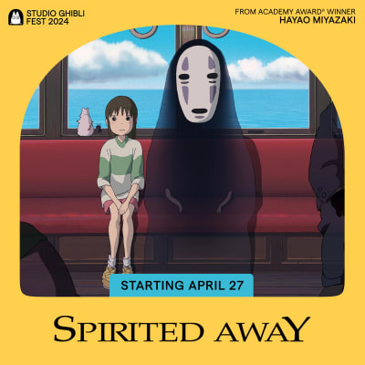Spirited Away at Aurora Cineplex-April 27--May 1