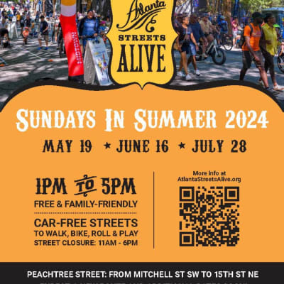 Atlanta Streets Alive - Peachtree Street Series!