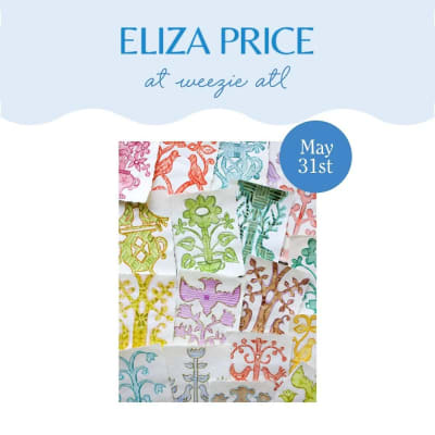 Eliza Price Art Class Event at Weezie