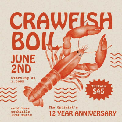 The Optimist Crawfish Boil