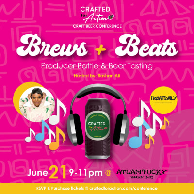Brews + Beats Producer Battle and Beer Tasting