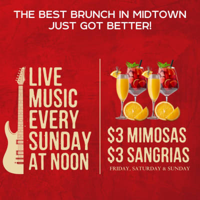 Latin Brunch w/ Live Music & $3 Mimosas + Sangrias