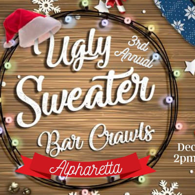 Alpharetta's 3rd Annual Ugly Sweater Bar Crawl