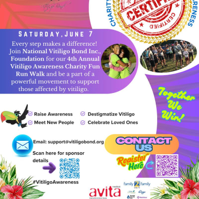 June is National Vitiligo Awareness Month