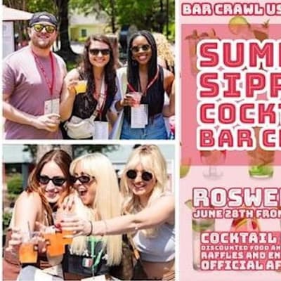 Summer Sippin' Cocktail Bar Crawl: Roswell