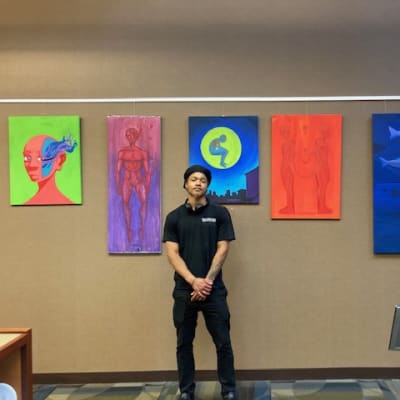 Contemporary Art Exhibition in Stonecrest Library