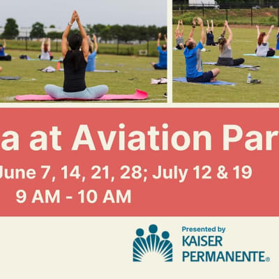 Free Yoga at Aviation Park, Town Center Community