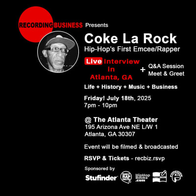Coke La Rock (Hip-Hop's First Emcee/Rapper) Live