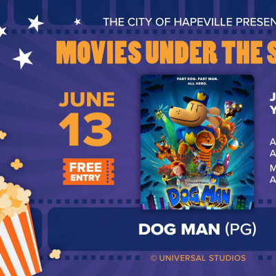 Hapeville’s Movie Nights Under the Stars: Dog Man