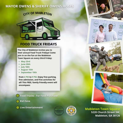 The City of Mableton Food Truck Fridays