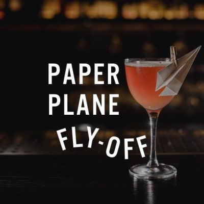Paper Plane Fly-Off at The Office Bar