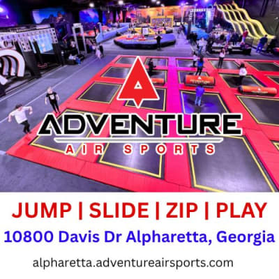 Glow Nights at Adventure Air Sports Alpharetta