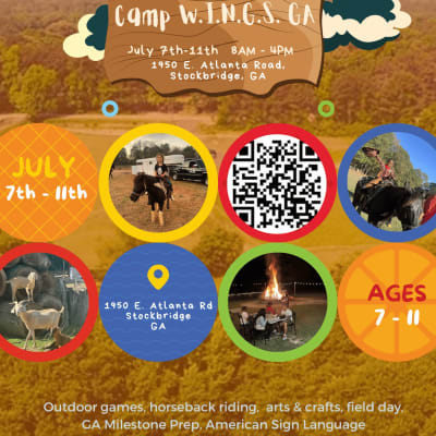 Camp W.I.N.G.S GA at The Ranch!