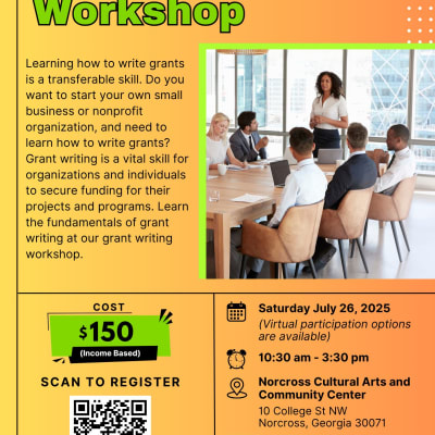 Grant Writing Workshop - Free Catered Lunch