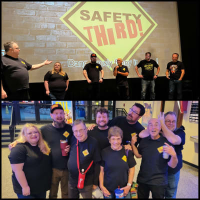 Safety Third Improv Comedy at Aurora Cineplex