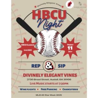 Rep & Sip HBCU Night