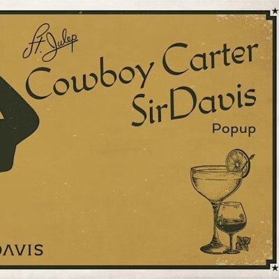 Cowboy Carter SirDavis Pop-up