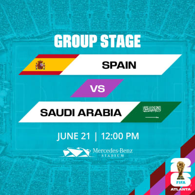FIFA World Cup 26™ - Spain vs. Saudi Arabia