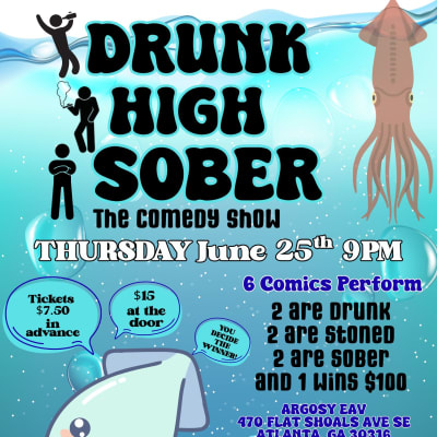 Drunk High Sober Comedy Show