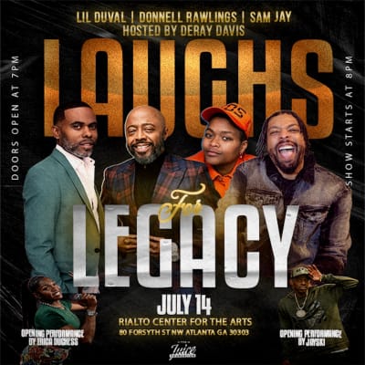 LAUGHS FOR LEGACY CHARITY COMEDY SHOW