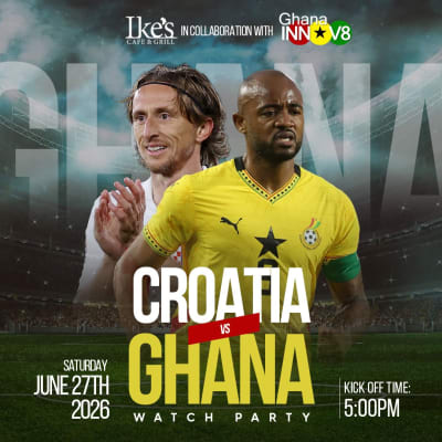 Croatia vs. Ghana World Cup Watch Party