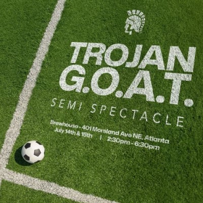 Trojan G.O.A.T. Semi Spectacle Watch Party