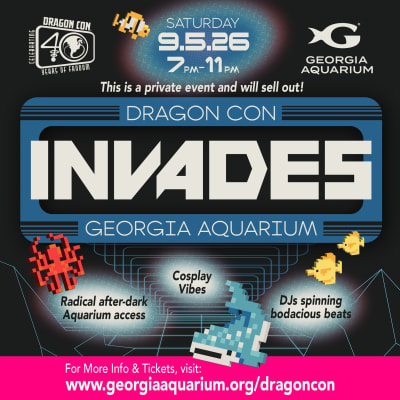 Dragon Con Night at Georgia Aquarium