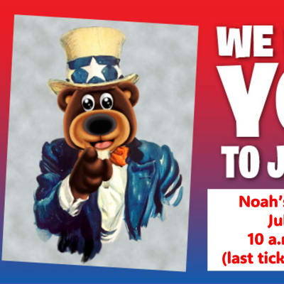 July 4 at Noah’s Ark Animal Sanctuary
